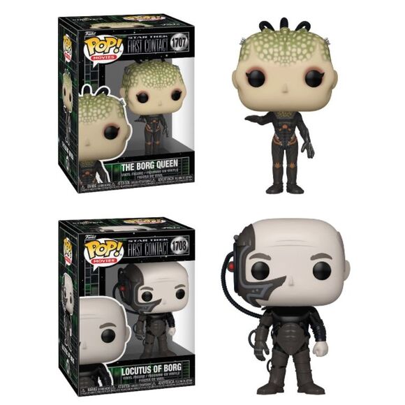 Star Trek: First Contact Funko Pop! Movies Complete Set (2) - Picture 1 of 1